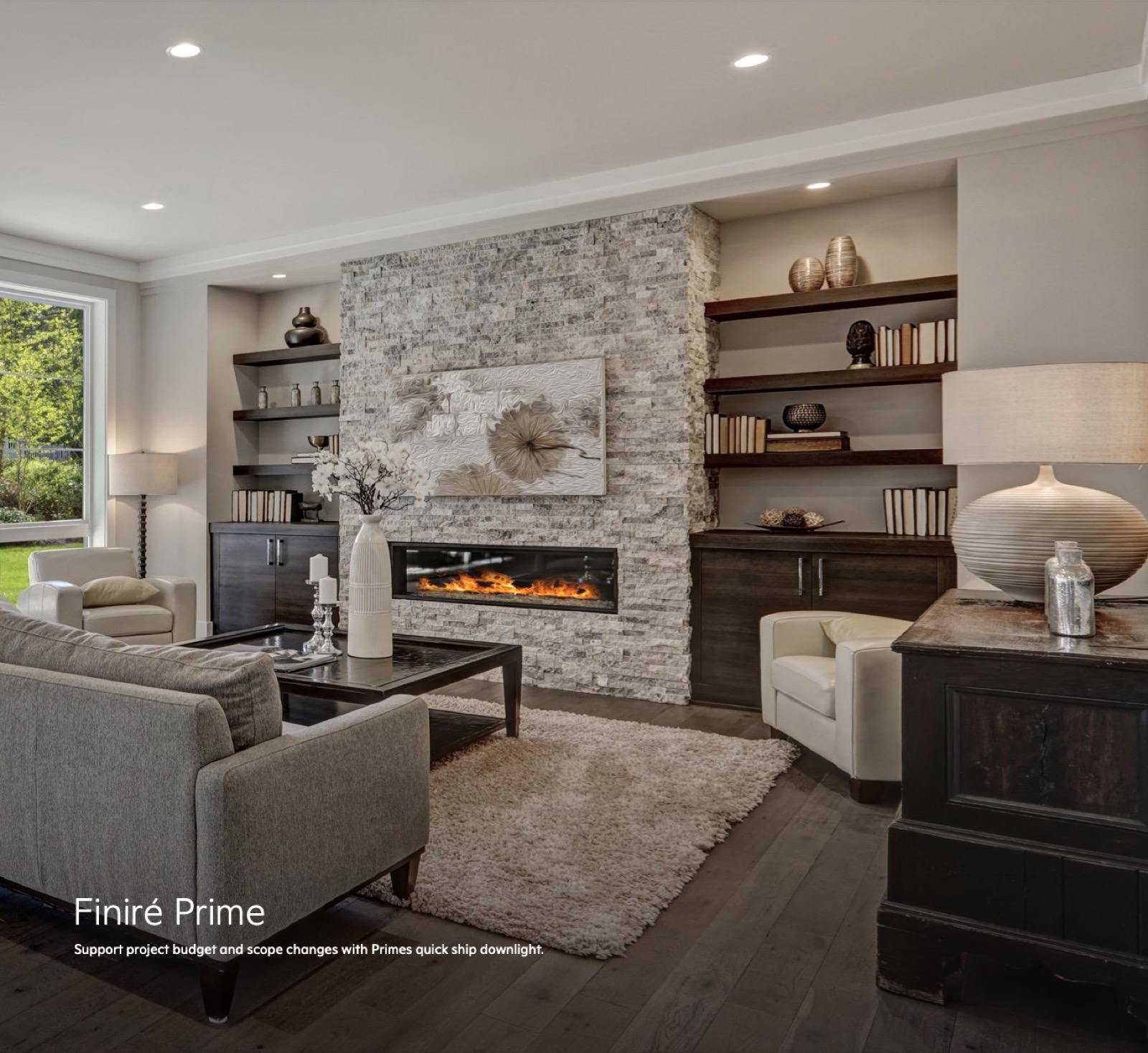 Lutron Finiré 3-inch architectural LED downlights